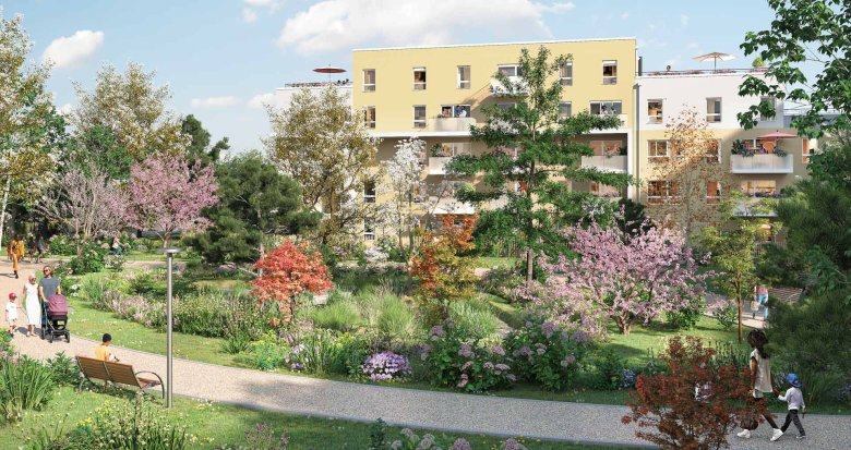 Achat / Vente programme immobilier neuf Mulhouse à 11 min en bus C5 de Dornach Gare Dmc (68100) - Réf. 8837