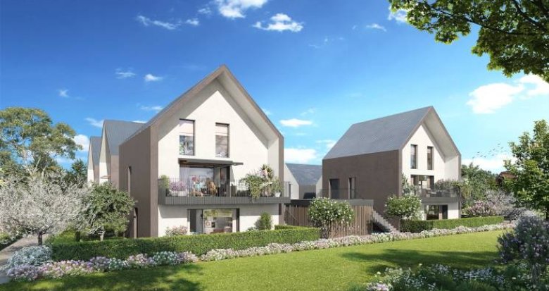 Achat / Vente programme immobilier neuf Oberhausbergen au coeur de la commune (67205) - Réf. 5940