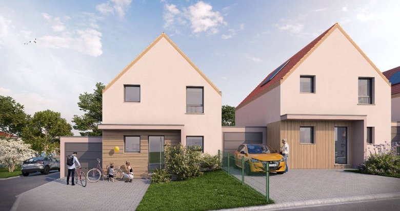 Achat / Vente programme immobilier neuf Osthoffen à 20 minutes en voiture de Strasbourg (67990) - Réf. 9426