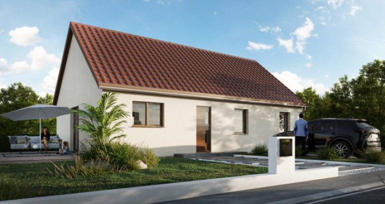 Achat / Vente programme immobilier neuf Osthouse maison individuelle à 20 min de Strasbourg (67150) - Réf. 9437