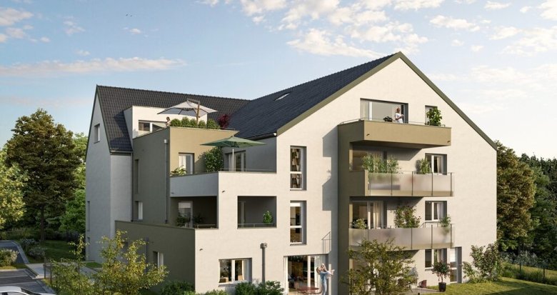 Achat / Vente programme immobilier neuf Ottersthal à 5 min de Saverne (67700) - Réf. 8833