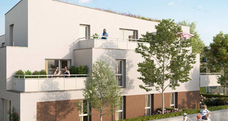 Achat / Vente programme immobilier neuf Rixheim à quelques minutes à vélo du centre-ville (68170) - Réf. 9120