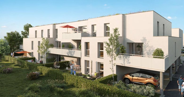 Achat / Vente programme immobilier neuf Rixheim à quelques minutes à vélo du centre-ville (68170) - Réf. 9120