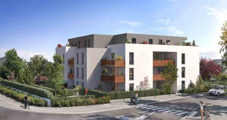 Achat / Vente programme immobilier neuf Saint-Louis proche de la nature (68300) - Réf. 6143