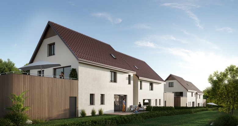 Achat / Vente programme immobilier neuf Scharrachbergheim-Irmstett au coeur des vignes (67310) - Réf. 7059