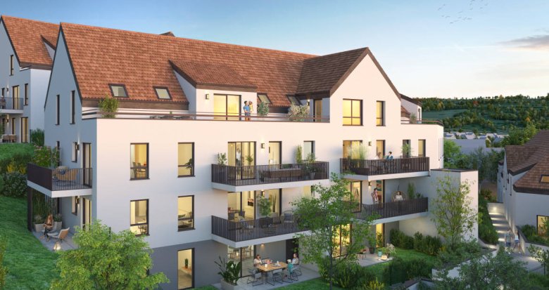 Achat / Vente programme immobilier neuf Wasselonne proche centre à 20 km de Strasbourg (67310) - Réf. 10922