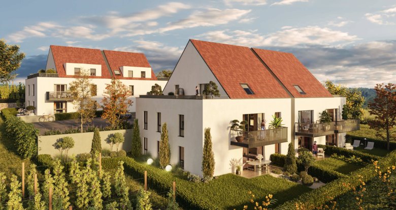 Achat / Vente programme immobilier neuf Wettolsheim à 15 minutes en voiture du centre-ville de Colmar (68920) - Réf. 9117